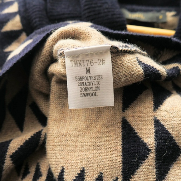 THML Cropped Navy Blue Sweater - Picture 6 of 6